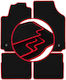 Carlux-red Car Mats Audi A2 Hatchback 2000-2005