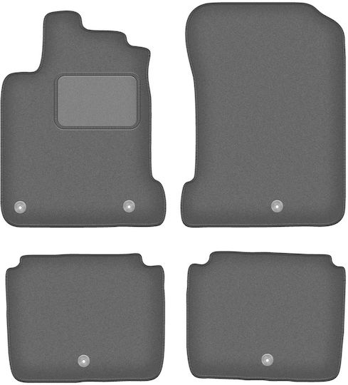 Graphite Car Mats Renault Latitude Sedan 2010-2015