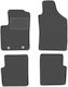 Graphite Car Mats Fiat 500 Cabrio Hatchback 2007-2013