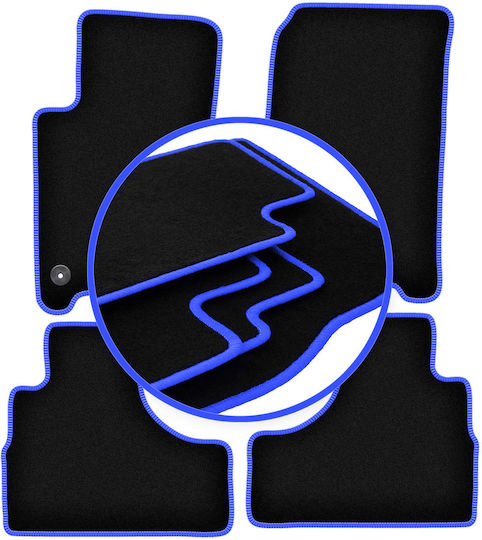 Carlux Blue Car Mats Jeep Cherokee Liberty Kj Off-road 2002-2007