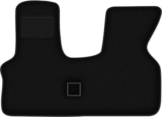 Black Velvet Floor Mats Volkswagen Transporter T4 Van 1992-2003