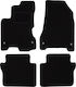 Black Velvet Floor Mats Renault Koleos I Suv 2007-2016