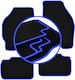 Carlux-blaue Autofußmatten Fiat Punto I Hatchback 1992-1999