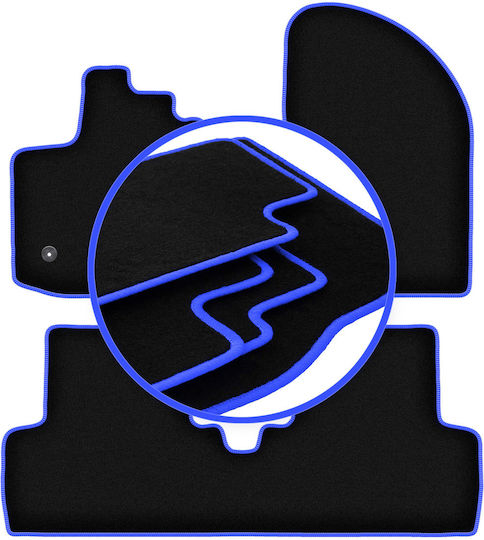 Carlux-blue Car Mats Dacia Lodgy Minivan 2012