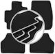 Carlux-silver Car Mats Mazda Premacy I Minivan 1999-2005