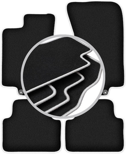 Carlux Silver Car Mats Jaguar XJ VII Sedan 2002-2009
