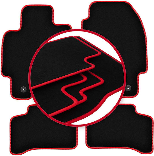 Carlux-red Car Mats Jaguar X-type Estate Wagon Sedan 2001-2009