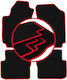 Carlux-red Car Mats Fiat Stilo Hatchback Station Wagon 2000-2008