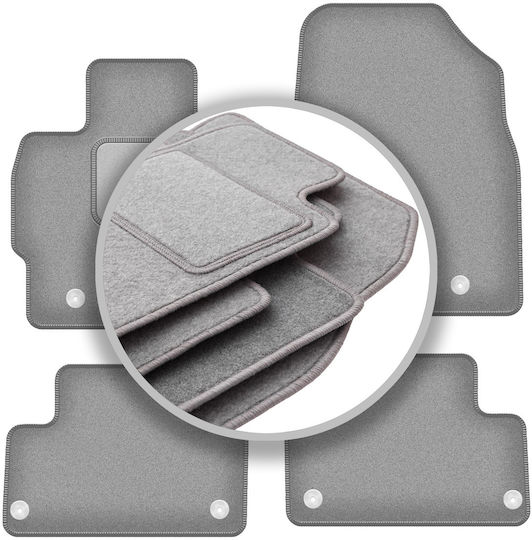 Graue Auto Fußmatten Mazda CX-7 SUV 2006-2009