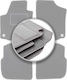 Gray Car Mats Skoda Roomster Combi Van 2006-2015