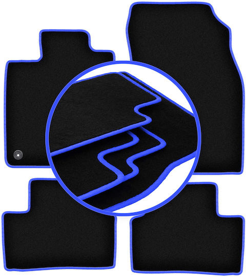 Carlux-blue Car Mats Renault Kadjar Suv 2015