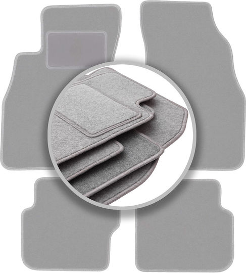 Gray Car Mats Fiat Punto Evo Hatchback 2009-2012