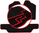 Carlux Red Car Mats Opel Frontera 3-Door 1991-1998
