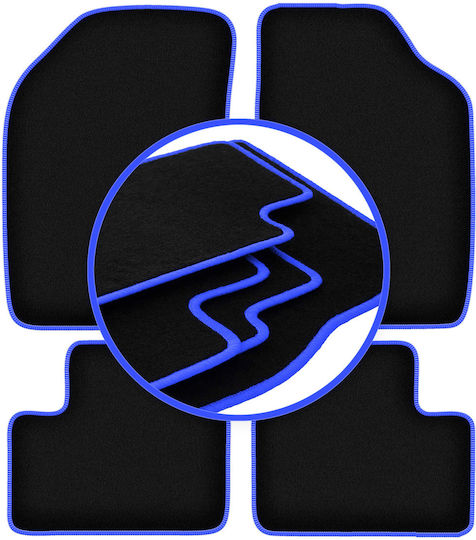 Carlux-blue Car Mats Lancia Ypsilon I Hatchback 1996-2003
