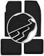 Carlux-silver Car Mats Peugeot 205 Cabrio 1983-1998