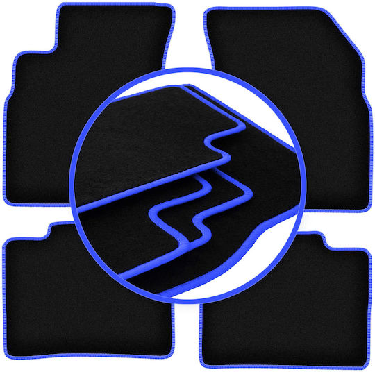 Carlux Blue Car Mats Kia Magentis II Sedan 2005-2010