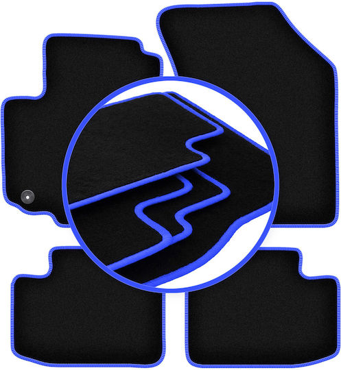 Carlux Blue Car Mats Fiat Sedici Hatchback 2006-2014