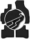 Carlux-Silber Autoteppiche Hyundai Atos Hatchback 1997-2008