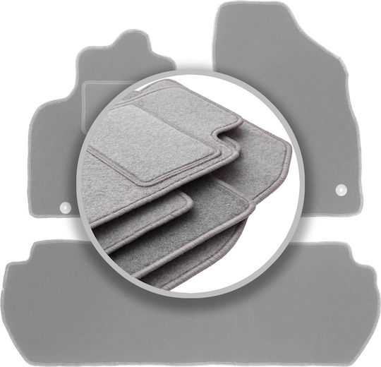 Gray Car Mats Peugeot Partner II Tepee 2008-2018
