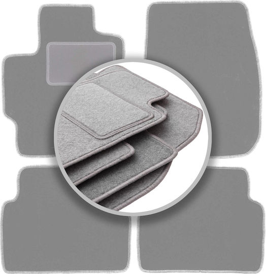 Gray Car Mats Mazda Premacy I Minivan 1999-2005