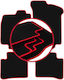 Carlux-red Car Mats Lancia Dedra Sedan 1989-1999