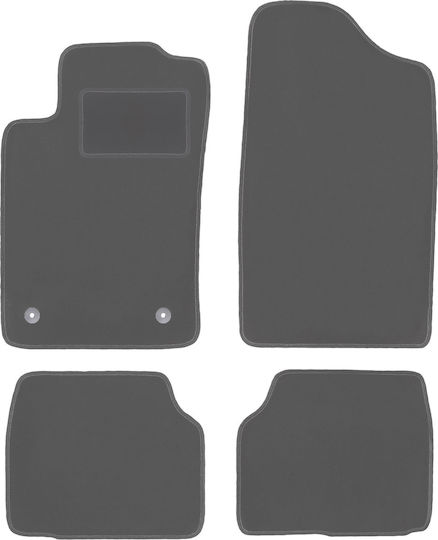 Graphite Car Mats Peugeot 405 Sedan Station Wagon Break 1987-1996