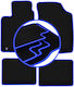 Carlux Blue Car Mats Renault Thalia I Sedan 2000-2010