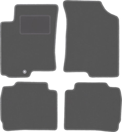 Graphite Car Floor Mats Kia Cerato Hatchback Sedan 2004-2008