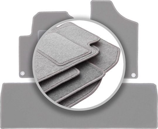 Gray Car Mats Volkswagen Sharan I Minivan 1995-2010