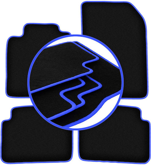 Carlux-blue Car Mats Renault Vel Satis Liftback Hatchback 2001-2010