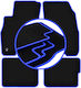 Carlux-blau Autoteppiche Fiat Grande Punto Hatchback 2005-2009