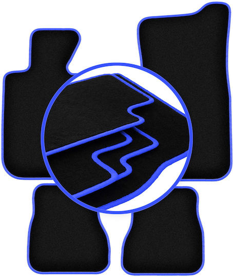 Carlux Blue Car Mats Bmw 3 E30 Cabrio 1986-1993