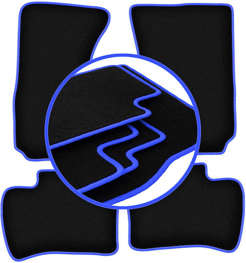 Carlux Blue Car Mats for Daihatsu Terios I SUV 1997-2005