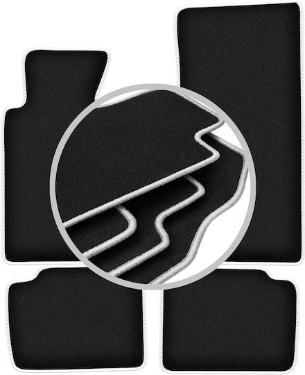 Carlux Silver Car Mats Bmw Series 5 E34 Sedan Station Wagon Touring 1988-1994