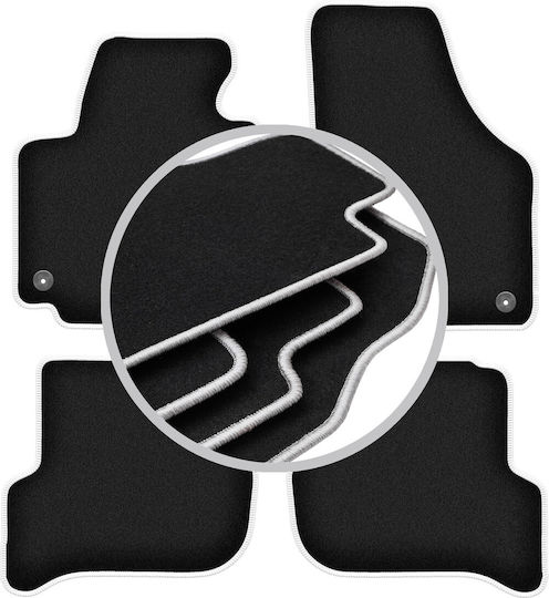 Carlux-silver Car Mats Volkswagen Golf Plus Minivan 2005-2014