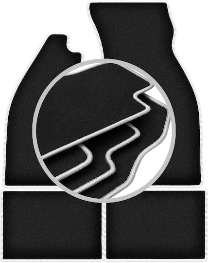 Carlux-silver Car Mats Volkswagen Beetle 0 1938-2003