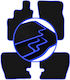Carlux-blaue Autoteppiche Ssangyong Musso SUV 1993-2005