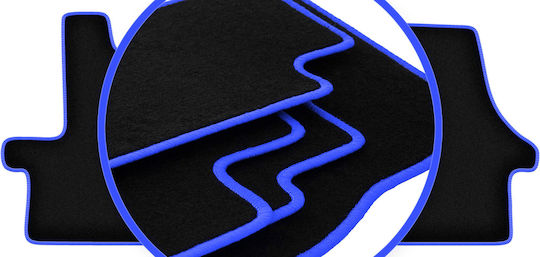 Carlux-blaue Fußmatten Fiat Ducato III Van 2006-2014