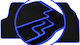Carlux-blaue Autoteppiche Fiat Scudo I Van 1994-2006
