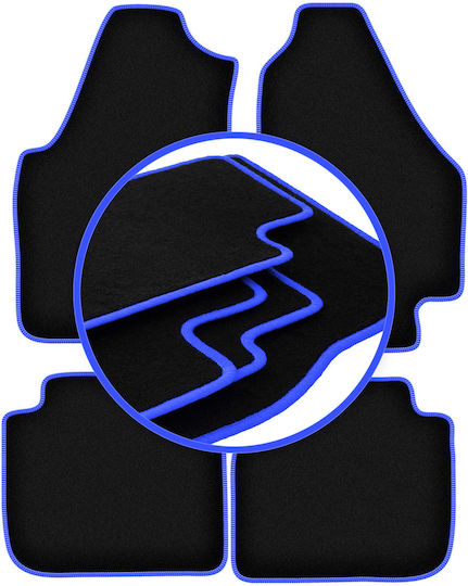 Carlux-blue Car Mats Lancia Musa Minivan 2004-2012
