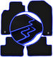 Carlux Blue Car Mats Honda Insight II Hatchback 2009-2014