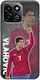 Euro 2024 Dusan Vlahovic Honor 200 Smart 5G Black TPU Black Silicone