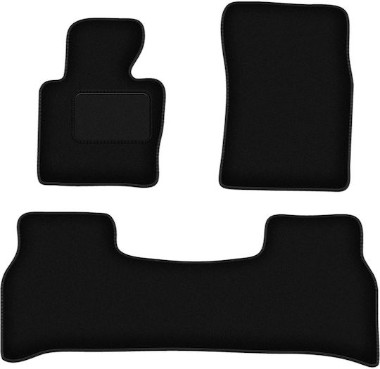 Covorașe de podea catifea neagră Range Rover III L322 Vogue SUV 2001-2012