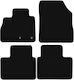 Basic Black Velvet Floor Mats Renault Grand Scenic Iv Minivan 2016