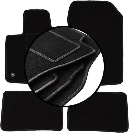 Velour Carpet Mats Set Renault Twingo Ii Hatchback 2007-2014