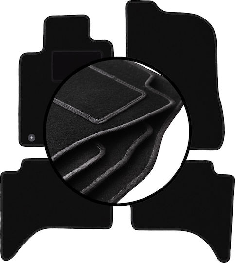 Velour Carpet Mats Set Mitsubishi L200 V Off-road 2015