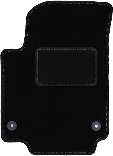 Schwarze Fahrermatte Volkswagen Up Hatchback 2011