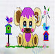 Embroidery Pillow My Little Baby 35cm X 50cm White Printed Embroidery Design