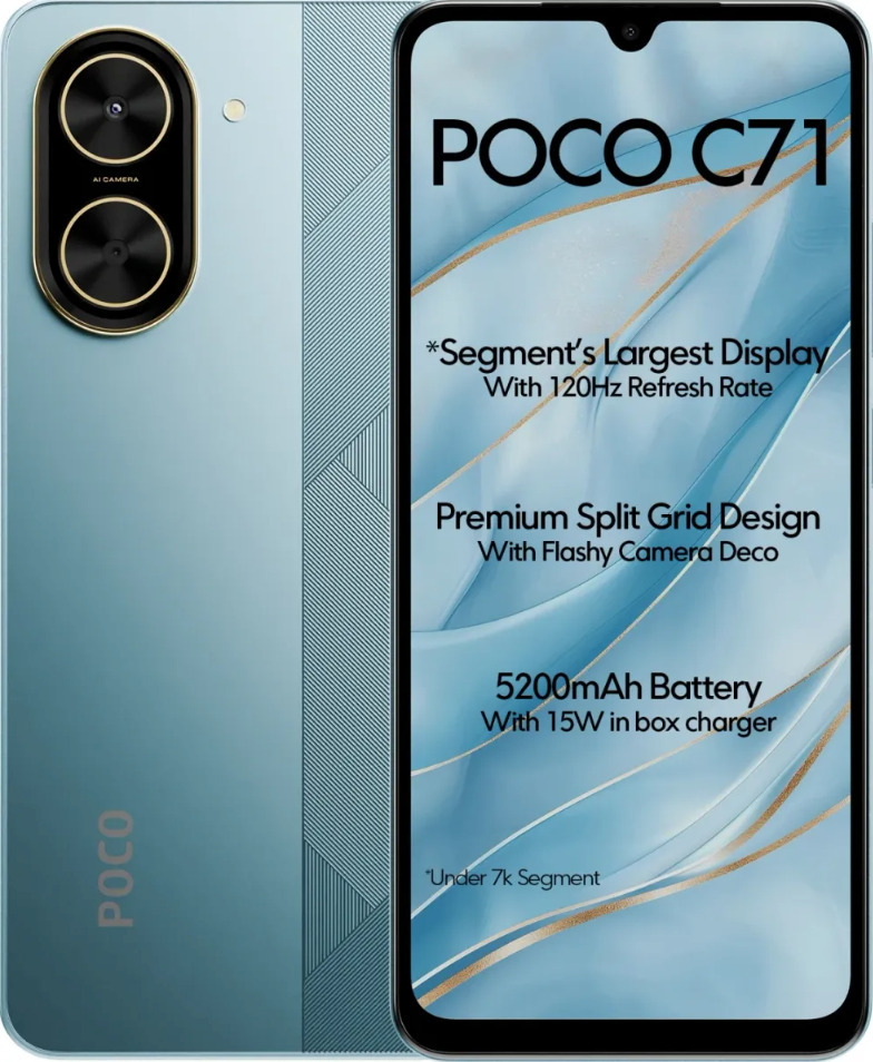 POCO C71 4GB/128GB 本体 blue sim フリー 20250530095829_xiaomi_poco_c71