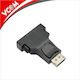 Vcom Adapter From Displayport M To Dvi F Black